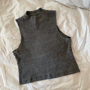 H&M Gray Crop Top